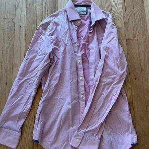 Men’s pink Charles tyrwhitt button down